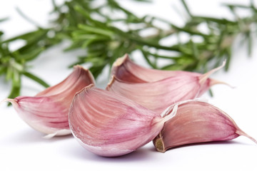 close up of garlic