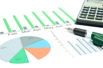 Analysis of business graphs.