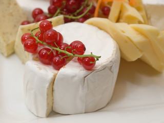 Camenbert mir Johannisbeeren