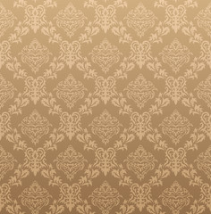 seamless damask pattern