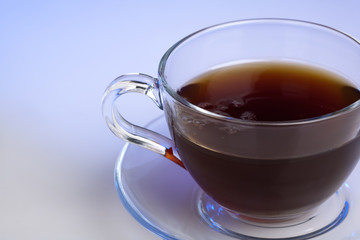 Tea cup with color backlite