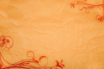 paper background with ornaments