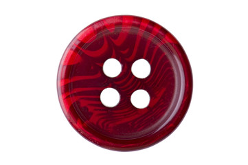 Red sewing button macro