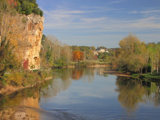Fototapeta na wymiar Dordogne; Czarny Périgord