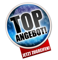 Top Angebot! Button, Icon