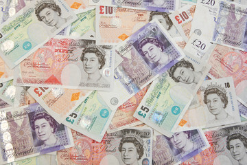 British Sterling Pound Notes