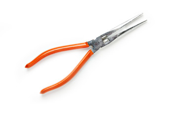 Needlenose Pliers Isolated on white