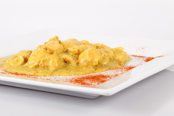 pollo al curry