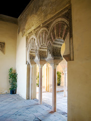 < Arcos de la Alcazaba de Malaga>