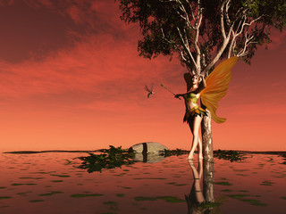 Elfenbaum im rosa Land © Gerd Wolf