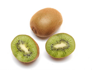 Obraz premium kiwi isolated on white