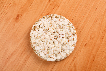 healthy puffed corn galettes