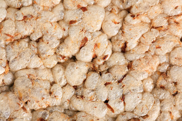 texture of puffed corn galettes