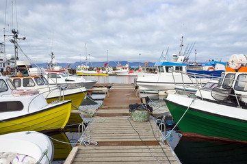 Fototapeta premium Arctic Fishing Fleet