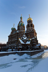 Cathedral of the Savior on Spilled Blood in St. Petersburg