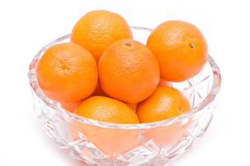 Tangerines in a bowl