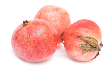 Pomegranate isolated
