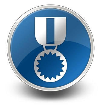 Glossy Icon "Award Medal"