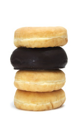 a isolated donuts  on a white background
