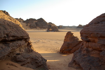 Fototapeta na wymiar Pustynia, Libia