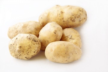 Fototapeta na wymiar some potatoes
