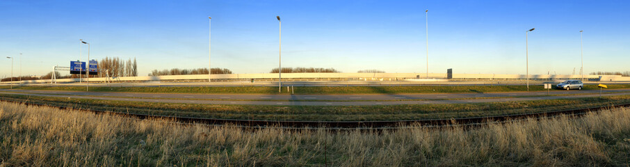 Fototapeta na wymiar Motorway panorama
