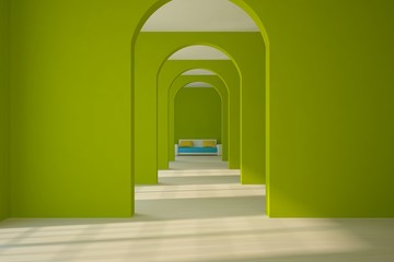 green interior concept