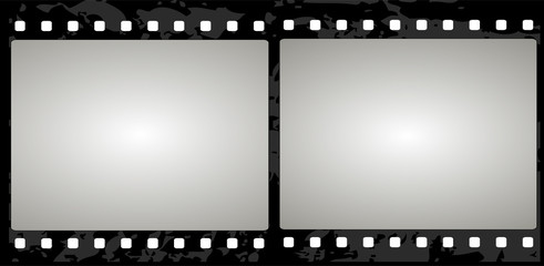 Film frame with space for your images - vector