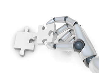 Puzzle in robohand