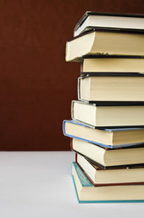 pile of books