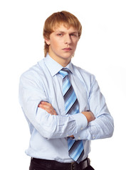 Portrait of young businessman