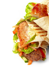 tortilla with vegetables