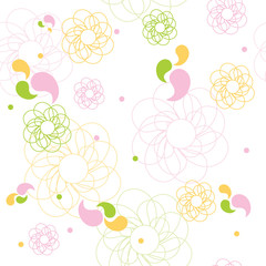 Floral seamless pattern