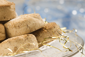 Spanish cuisine. Crumble cakes.