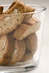 Spanish cuisine. Almond cookies.