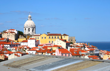 Fototapeta premium Classic panorama of Lisboa