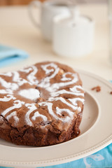 Chocolate apple cake