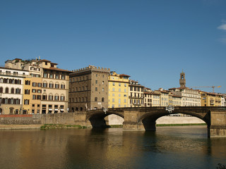 Fototapeta premium Florence - Palace Spini-Ferroni by the Santa Trinita bridge