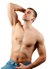 Obraz premium body-builder man