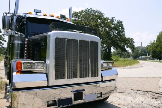 american truck with stainelss steel