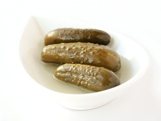 sour cucumbers