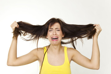 haare frust