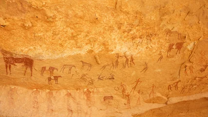 Wall murals Algeria Peintures rupestres