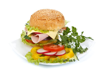 Ham sandwich