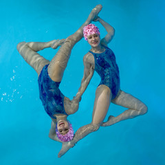 Synchronized swimmers