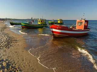 Fishing boats in Sopot