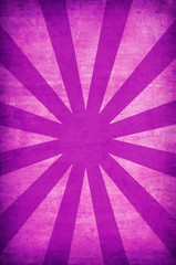 purple vintage grunge background with sun rays