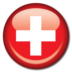 Chapa bandera Suiza