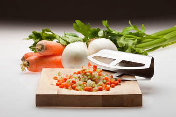 Basic ingredients for a lot of mediterranean gourmet recipes. © luca fabbian