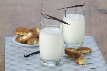 Milch und Keks